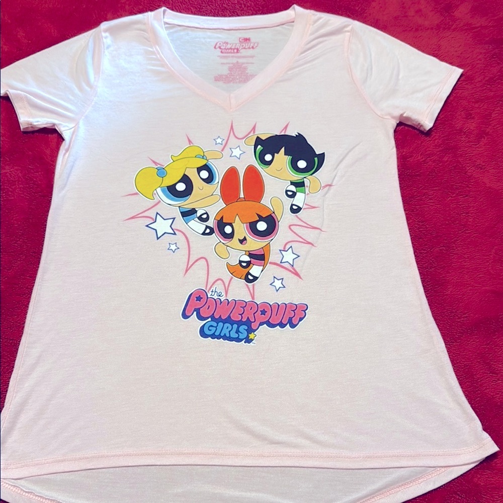 Powerpuff Girls Pink Oversized T-Shirt
